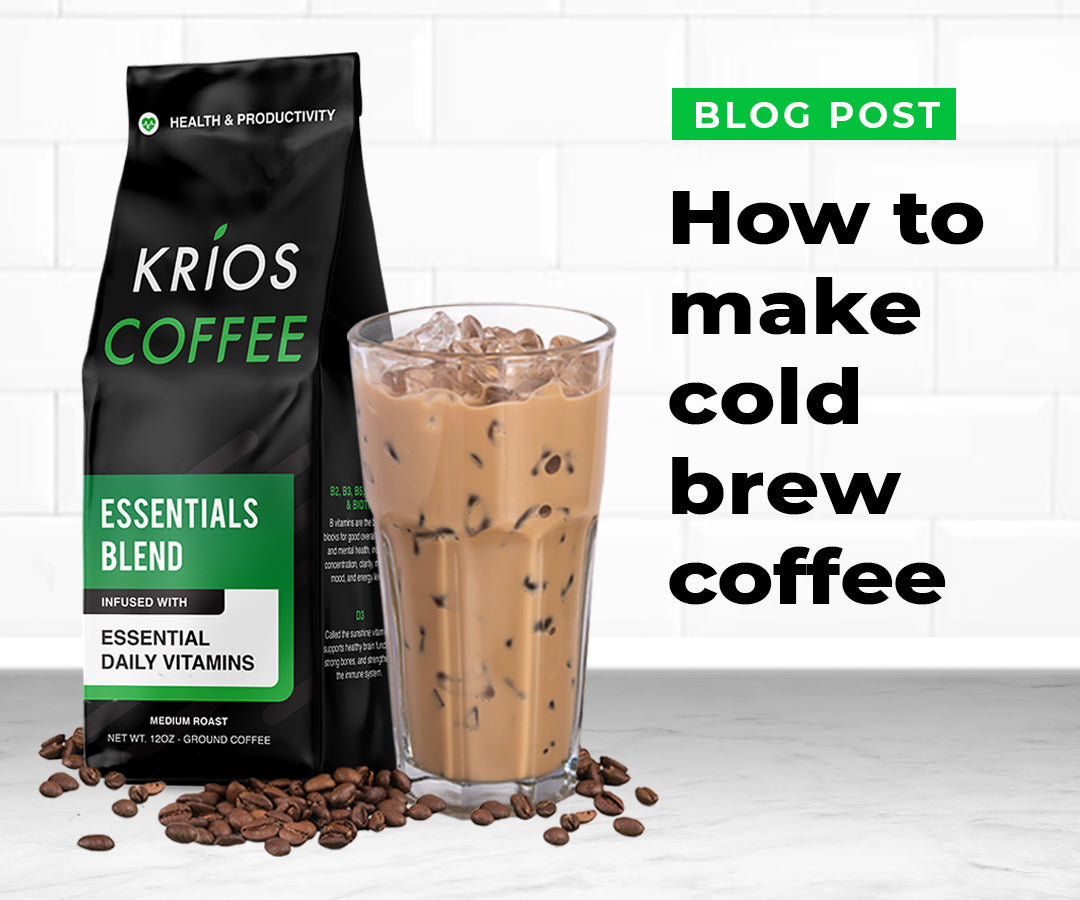 How to make cold brew with Krios Coffee