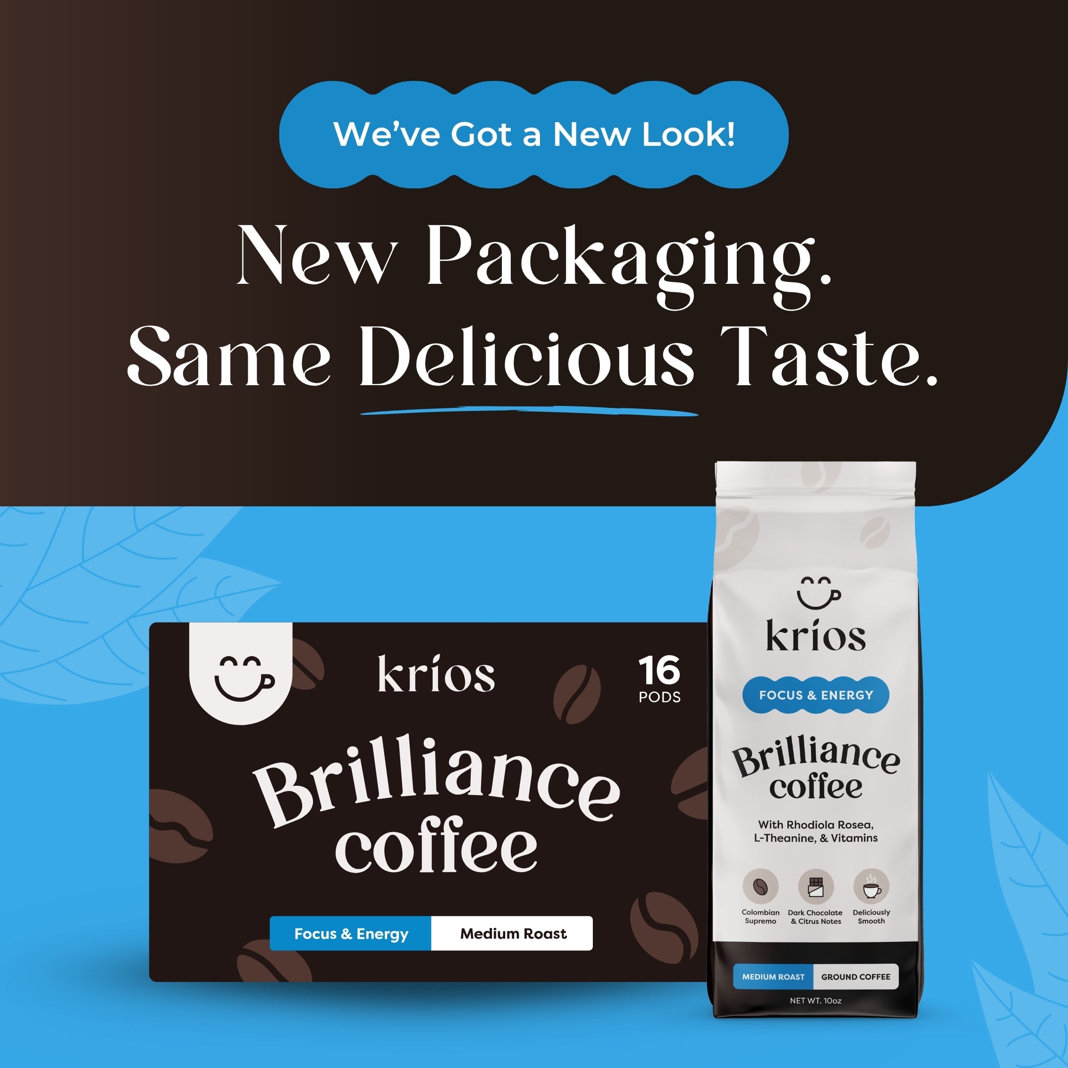 Brilliance Ground Coffee (10oz)