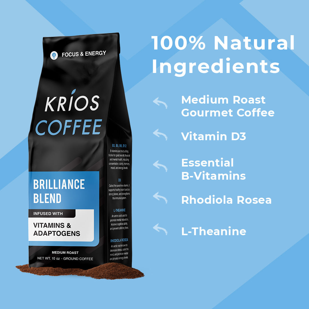 Brilliance Blend Ground Coffee (10oz)