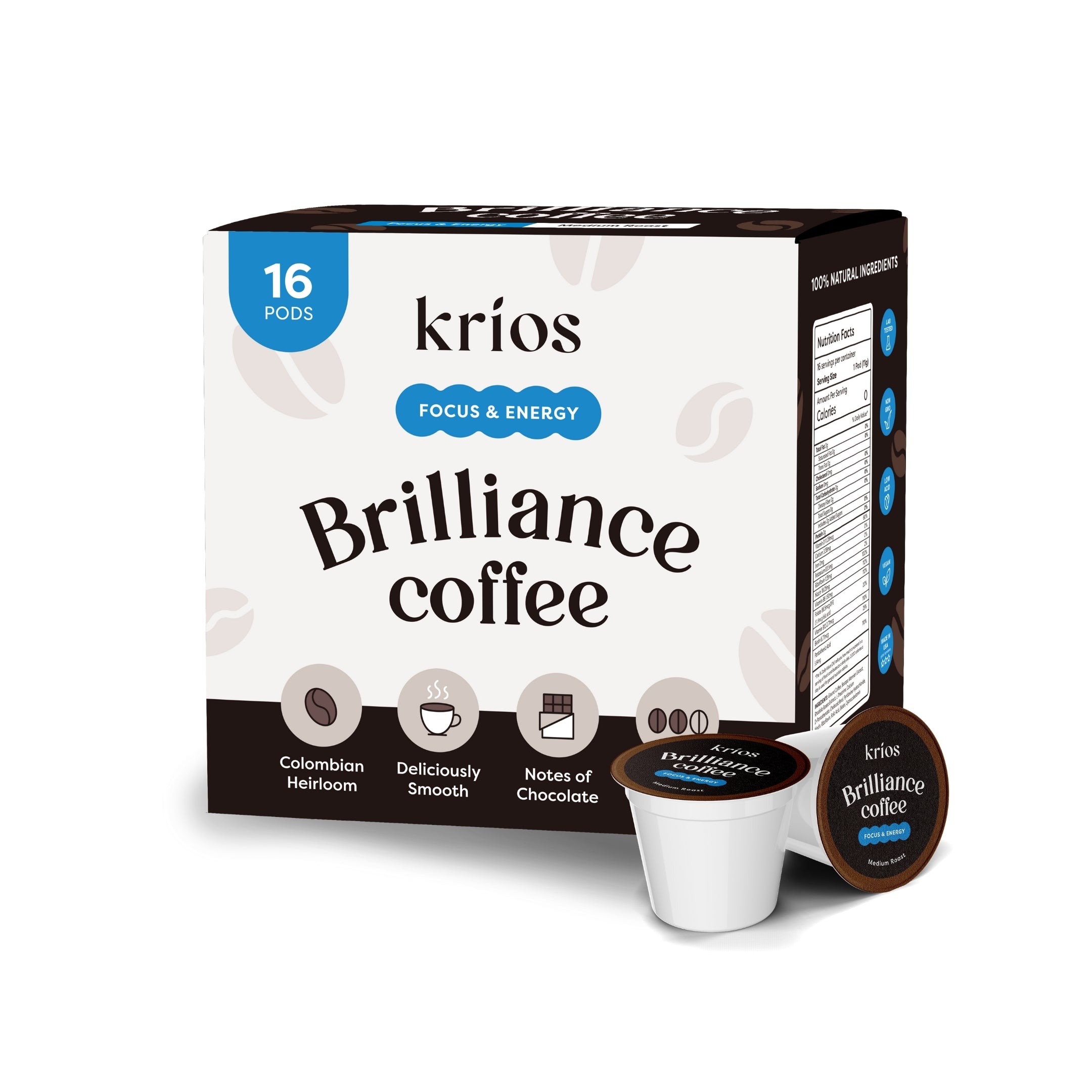 Brilliance Coffee Pods (16Ct)
