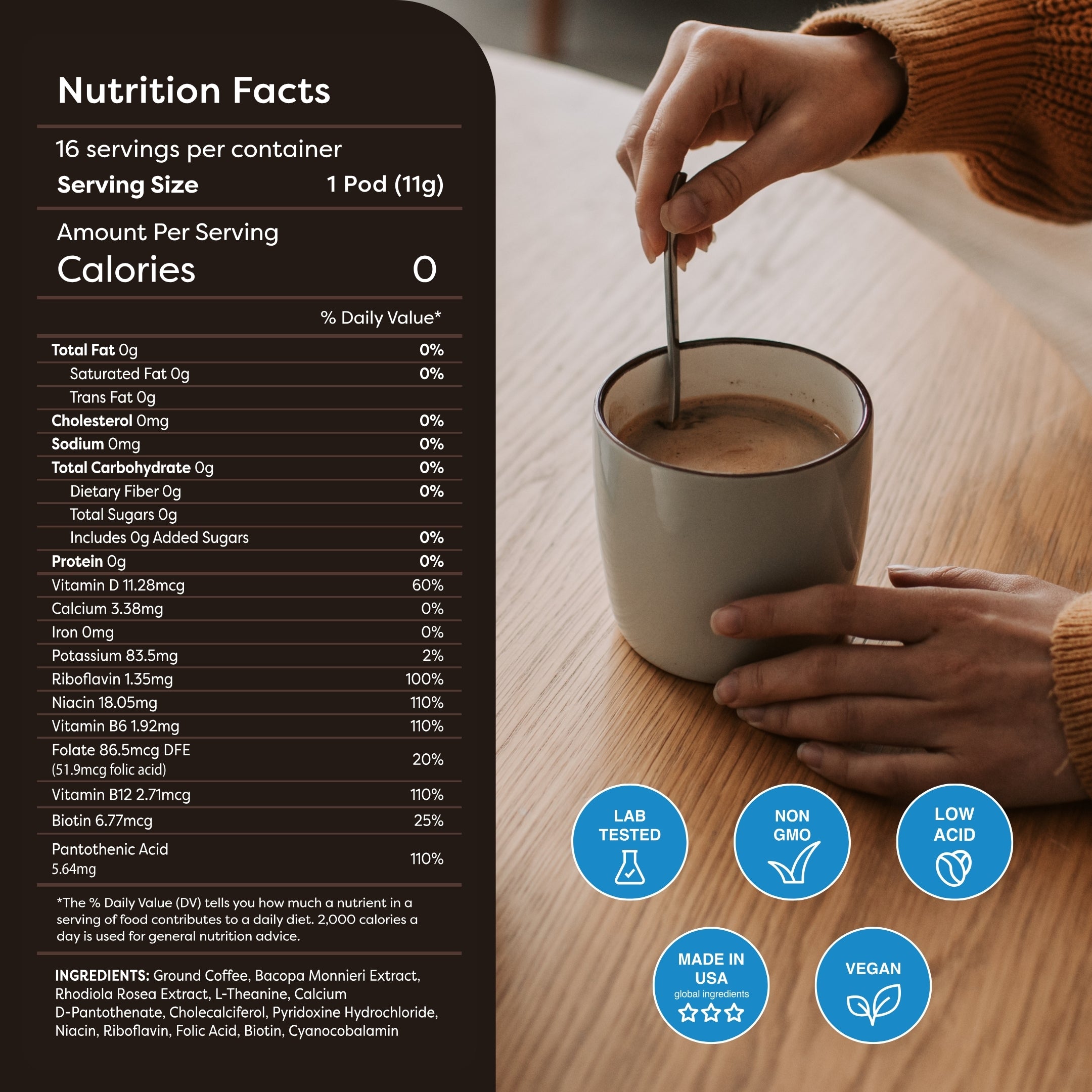 Brilliance Coffee Pods (16Ct)