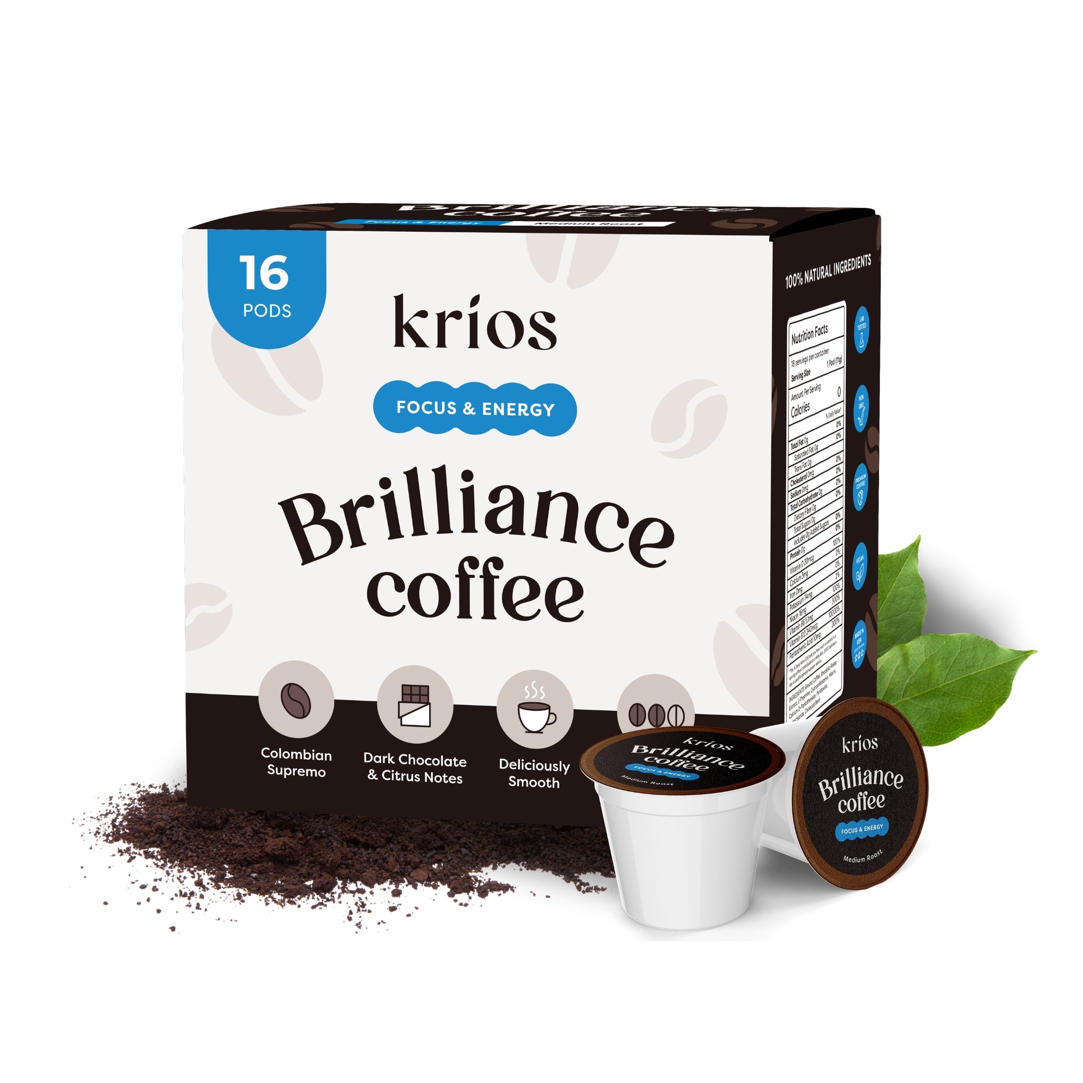 Brilliance Coffee Pods (16Ct)