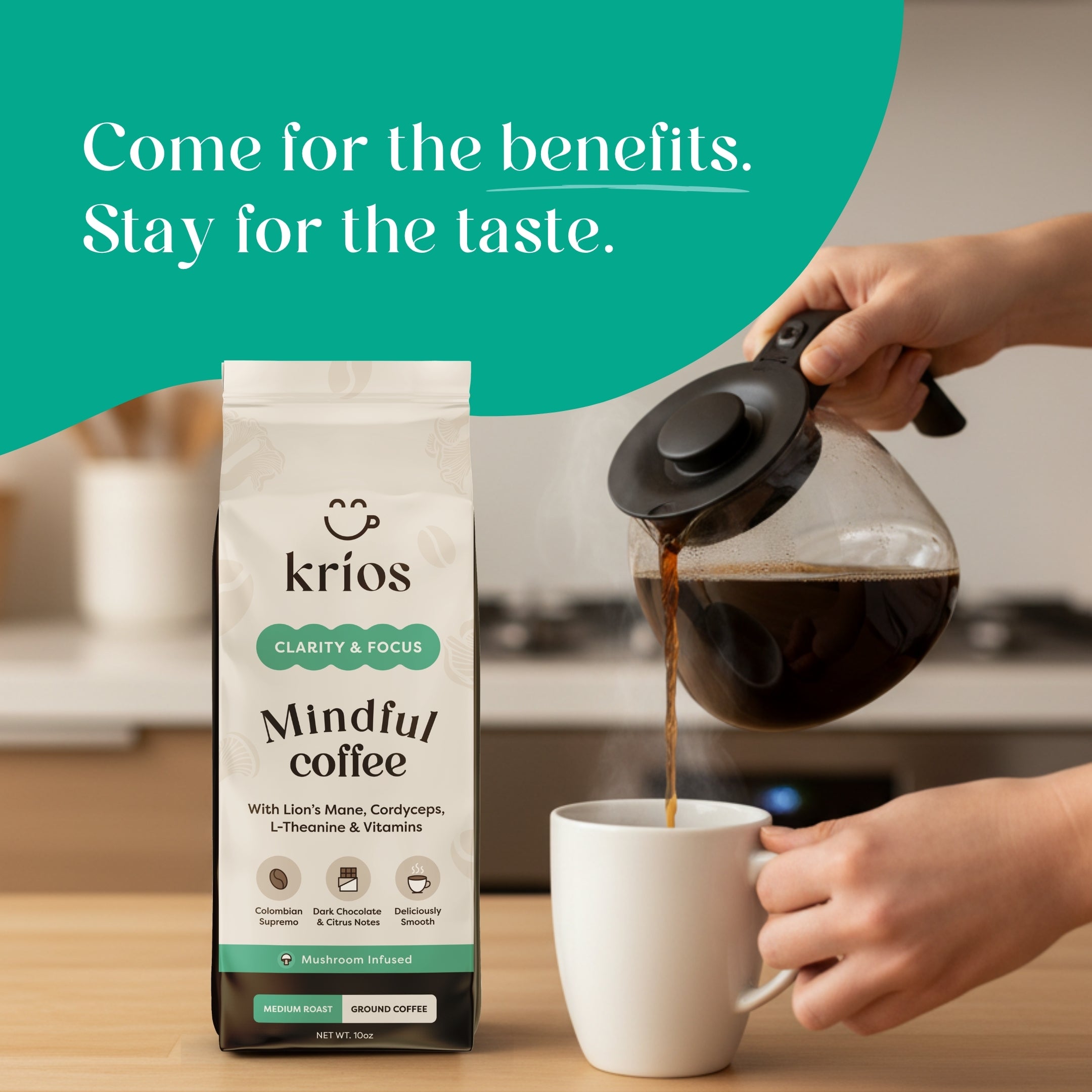 Mindful Ground Coffee (10oz)