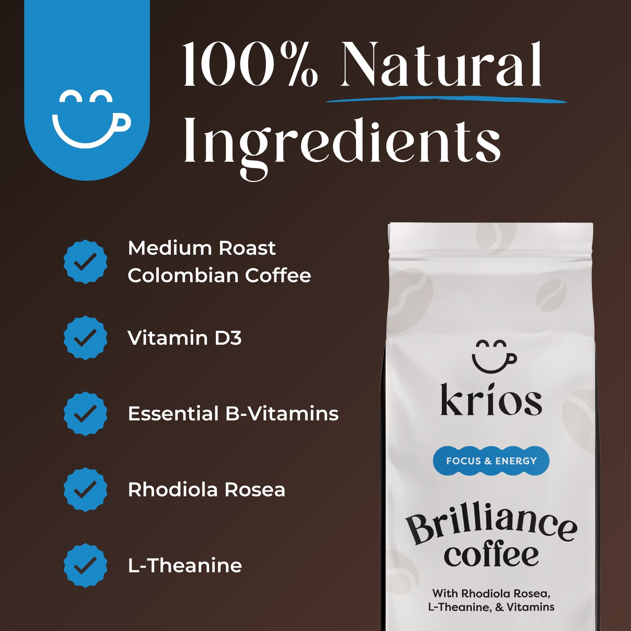 Brilliance Ground Coffee (10oz)