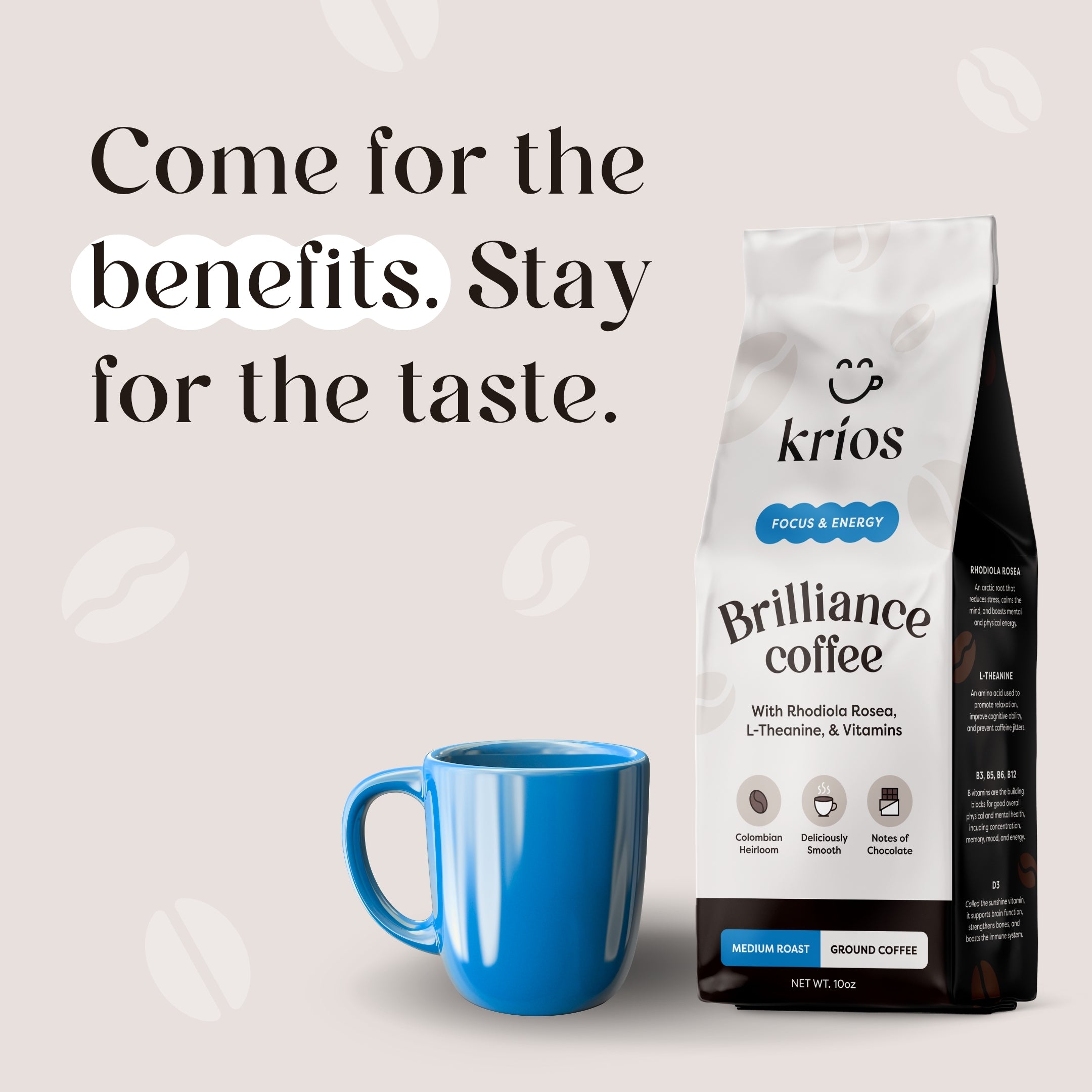 Brilliance Ground Coffee (10oz)